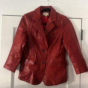 •LEATHER JACKET ELIZABETH AND JAMES GYPSY FESTIVAL•